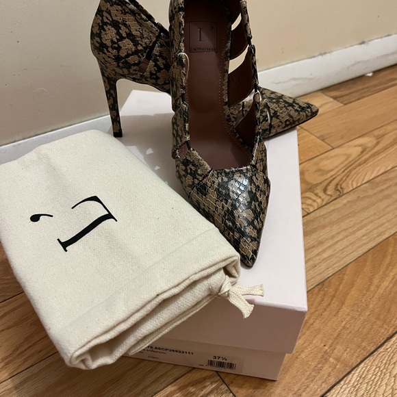 L'autrechose high heels. Size 37 USA.Leather. - Picture 7 of 8